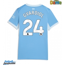 Manchester City Josko Gvardiol #24 Hjemmedrakt Dame 2026-27 Kortermet